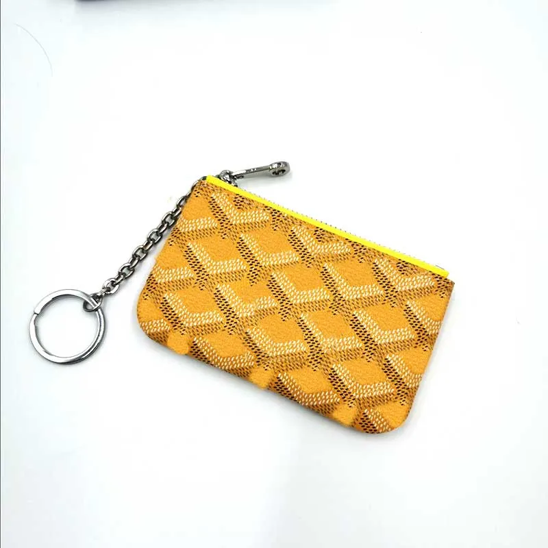 Keychain designer Keychain purse men women wallets key senat nano bag waterproof canvas coin pouch wallet on chain pocket organizer very goo