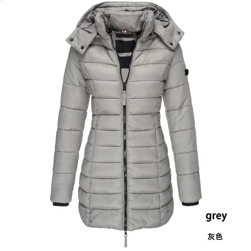 Winter BC High Set Light Y Goose Down Jacket Thickened Medium Long Womens Hooded Slim For Women 240904 B1
