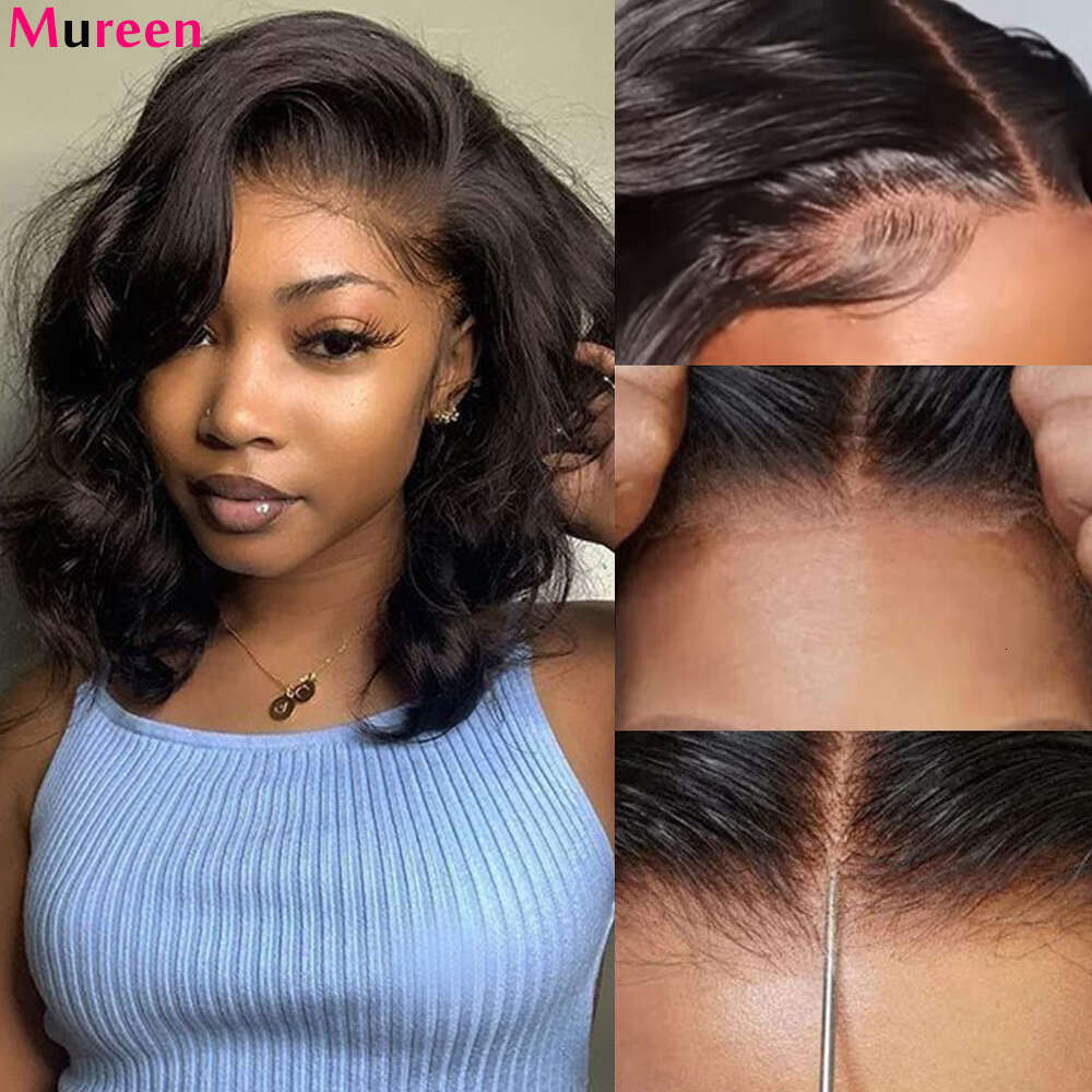 And Go Body Wave 13X4 Frontal Bob For Women 4X4 Glueless Wig Ready To Wear Human Hair Wigs