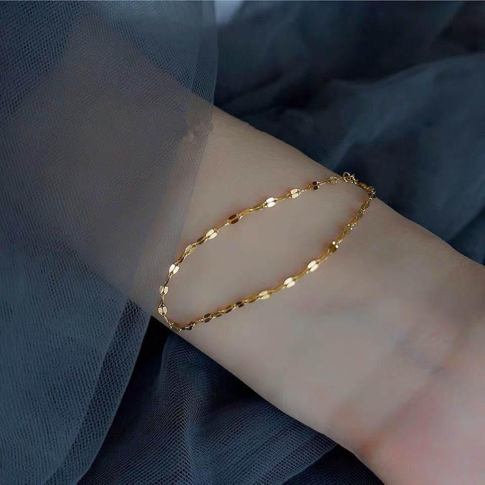 Designer Anklets luxury Anklet 1 for women Simple Temperamental Beach zircon inlay alloy plated with silver Festival gift - view 9