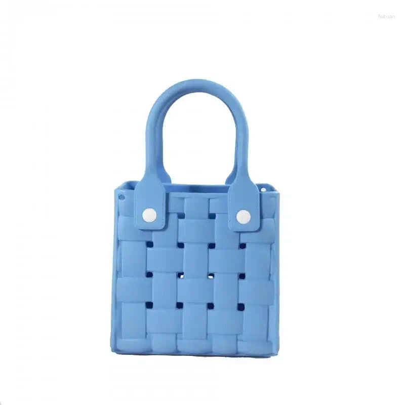 Totes Fashion Handbags Shoulder Bag Jelly Bags Pvc Small Square Diy Leisure Versatile Lightweight Waterproof Crossbody 8569