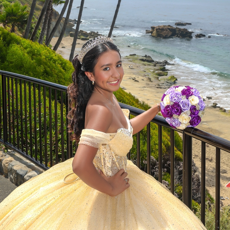 Yellow Princess Ball Quinceanera Dresses 2024 Off Shoulder Beaded Crystals Tull Sweet 16 Birthday Party Gown Lace-Up Vestidos De 15 Anos