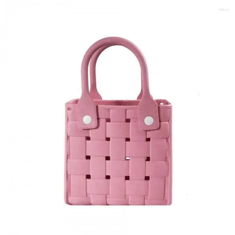 Totes Fashion Handbags Shoulder Bag Jelly Bags Pvc Small Square Diy Leisure Versatile Lightweight Waterproof Crossbody 8569