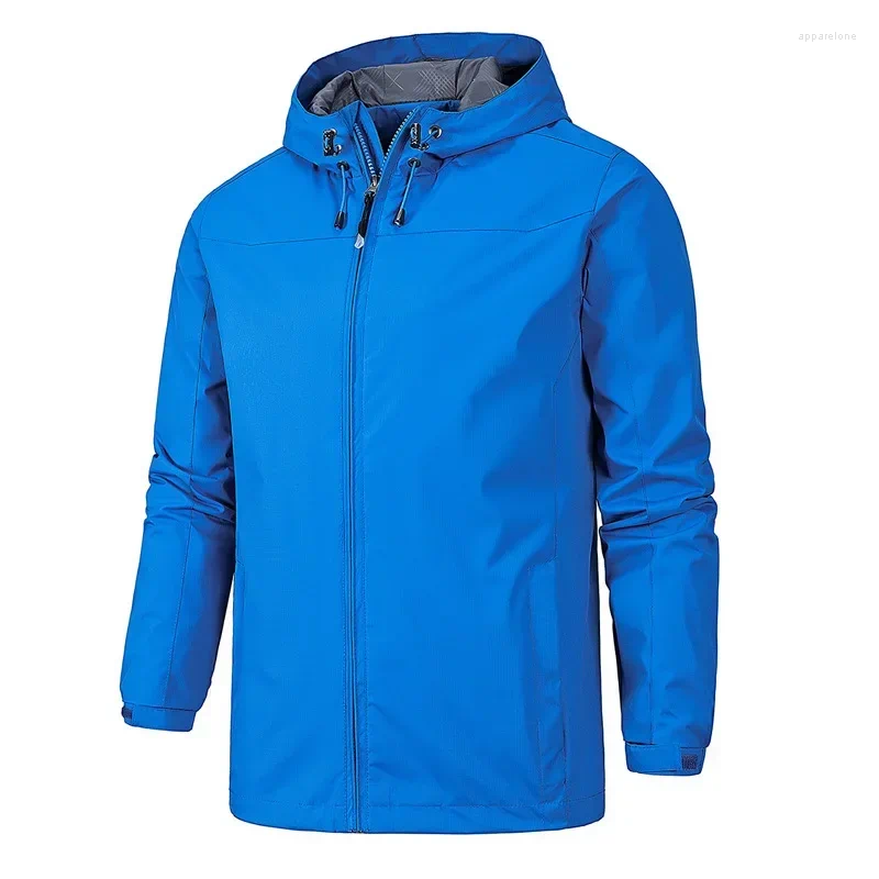 Mens Jackets Men Windbreaker Waterproof Hiking Biker Jacket Male Camping Coats Life Baseball Raincoat Climbing Jakcets Man Clothing