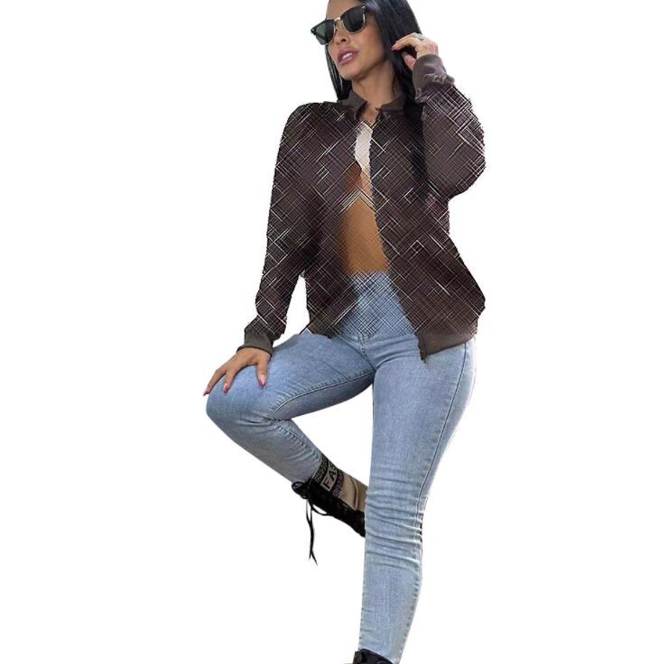 desinger jacket for New casual Letter luxury baseball Outerwear top Women's jacket sport Long Sleeve Short Coat