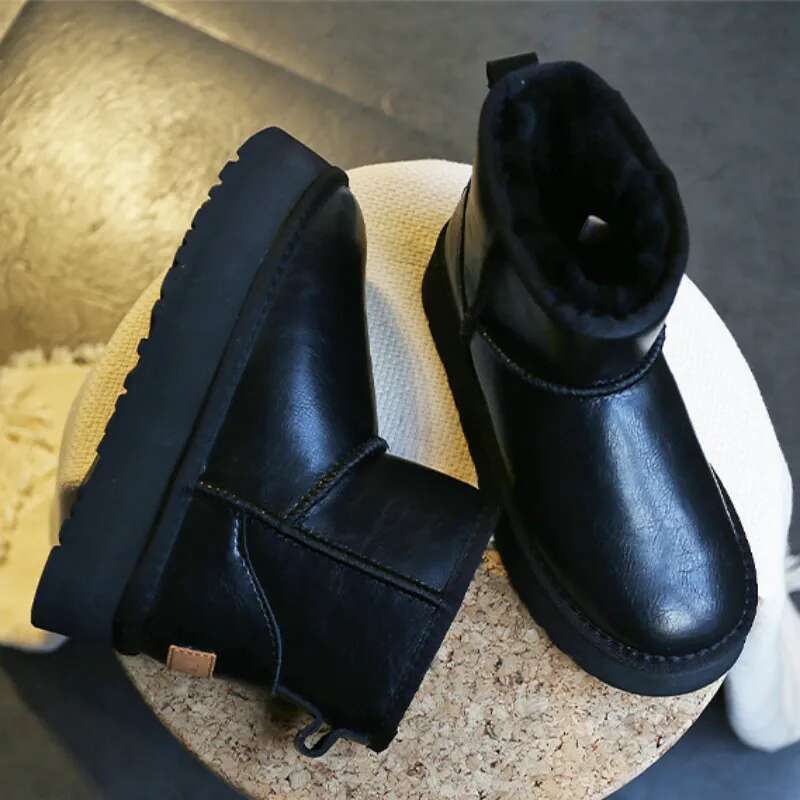 2023 Women's Newest Australian Classic Cowhide Real Wool Snow Boots Winter Waterproof Stain And Oil Resistant Warm Leather 250227 250227