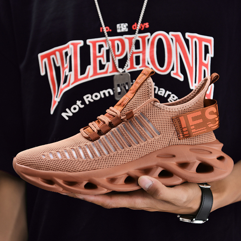 Sports Shoes: Breathable Flying Woven Sneakers for Men and Women | Comfort Running Shoes