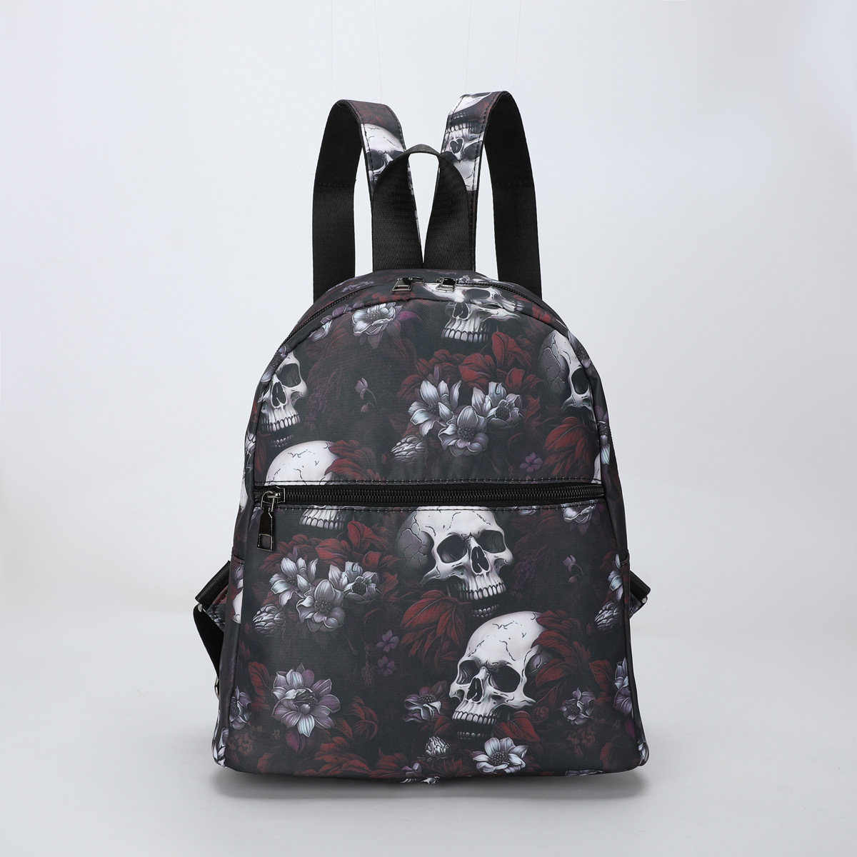 2025 Designer Print Skull 3 wer Backpack Backpack, Halloween Punk Daypack Purse, Trendy Outdoor Travel Schoolbag , Purse,