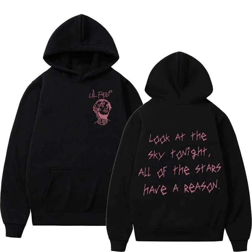 Fashion Rapper Lil Peep Tour Konzert Hoodie Herren Hip Hop Mode Pullover Sweatshirt Unisex Langarm Kapuze Gothic StreetwearX240909