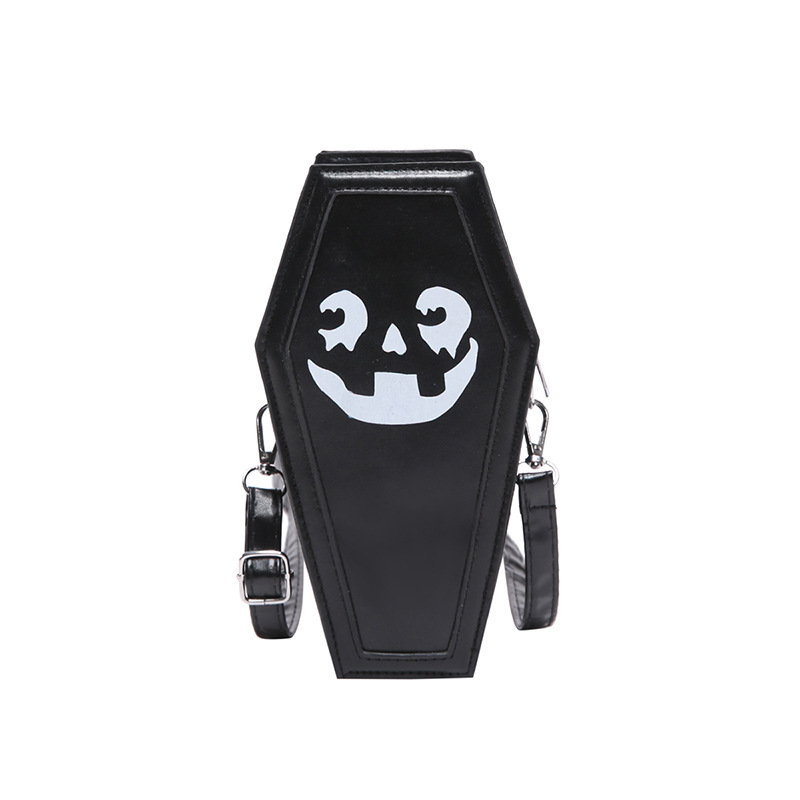 Personalized Ghost Creative Halloween Pumpkin Print Shoulder Cross Coffin Bag dh910320090