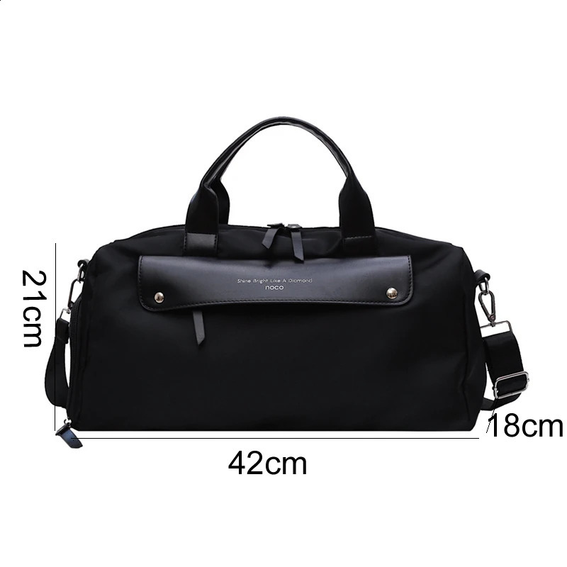 Fashion Pink Travel Sports Fitness Bag Womens Swimming Waterproof Wet Shoe Bag Yoga Luggage Bag Large Capacity Luggage Bag 240906