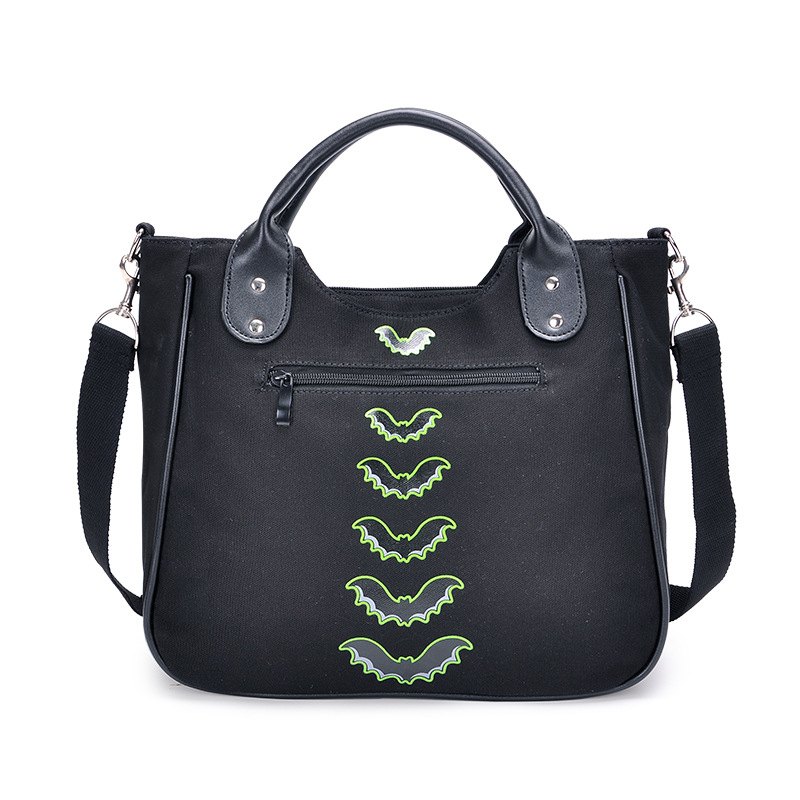 Halloween bag Handbag Women's large capacity Tote bag new niche skeleton crossbody bag fashion all-in-one shoulder bag