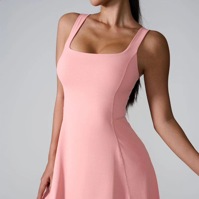 Women Slim Sexy Tennis Dresses Simplicity Fashions Short Permeability Quick Drying Skirt Fiess Workout Golf Sportswear 240902