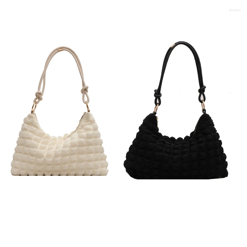 2025 NEW Shoulder Bags Large Capacity Handbag Pleated Cloud For Gatherings E74B fashionable item zhanyishengli