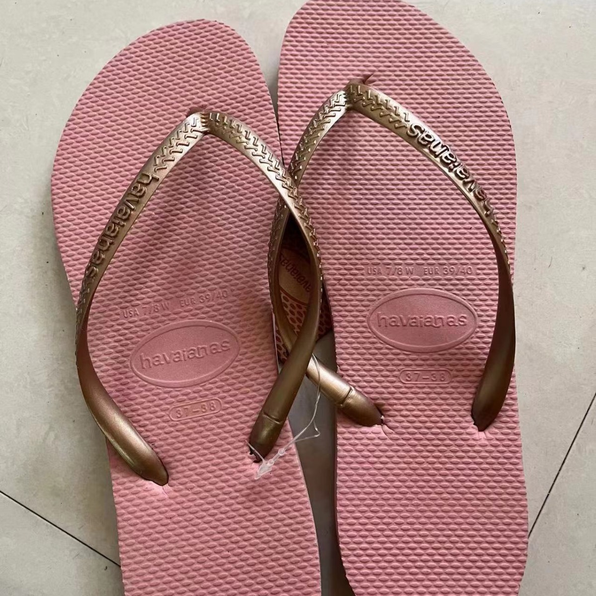 Herringbone Beach Slippers Women hot - Havana Brazil Style, Comfortable Flip Flops for Summer