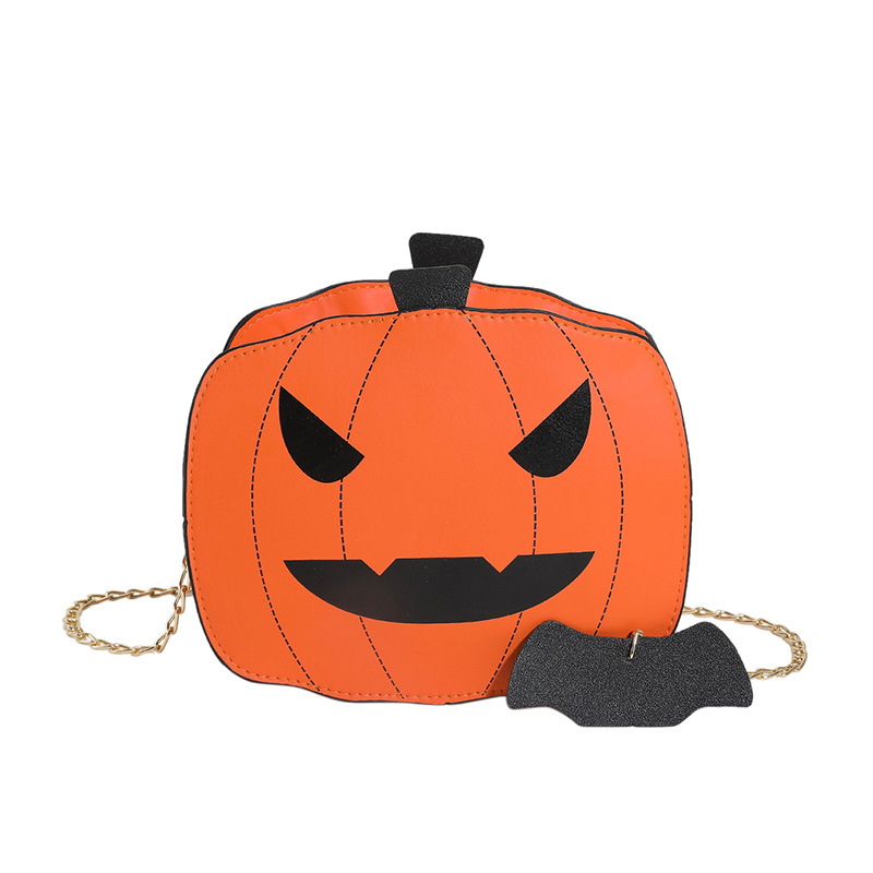 2025 Designer Fashion 3 Women Shoulder Design Halloween Pumpkin Personality Crossbody Bag Free shipping
