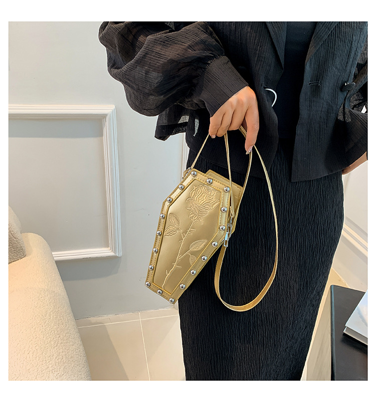 Women Fashion Vintage Personality Trendy Crossbody Shoulder Bag Free shipping