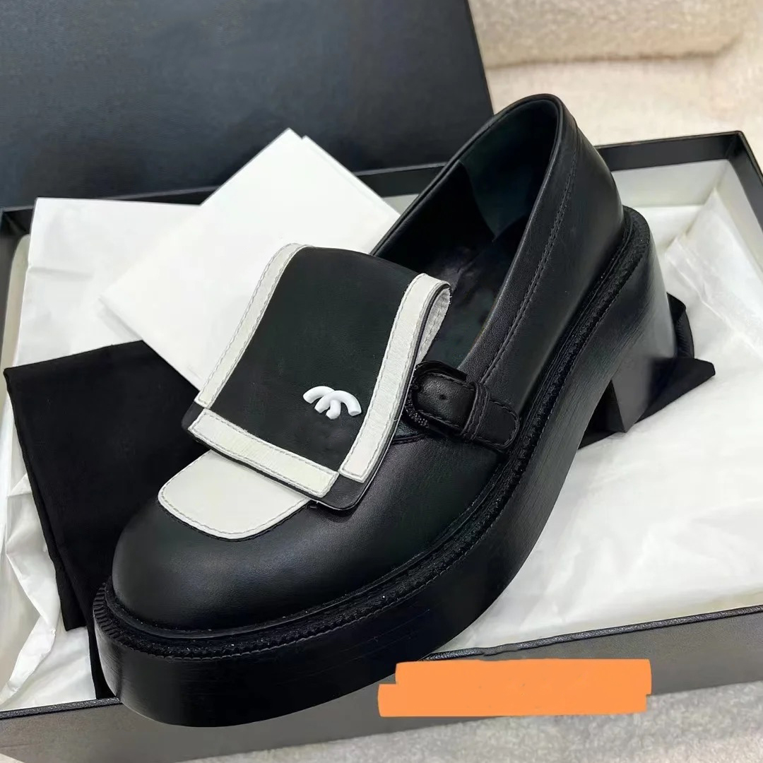 Paris designer Ballet Shoes Women brands Quilted Genuine Leather Slip on Ballerina Round Toe Dress Shoes Zapatos De Mujer real leather Shoes