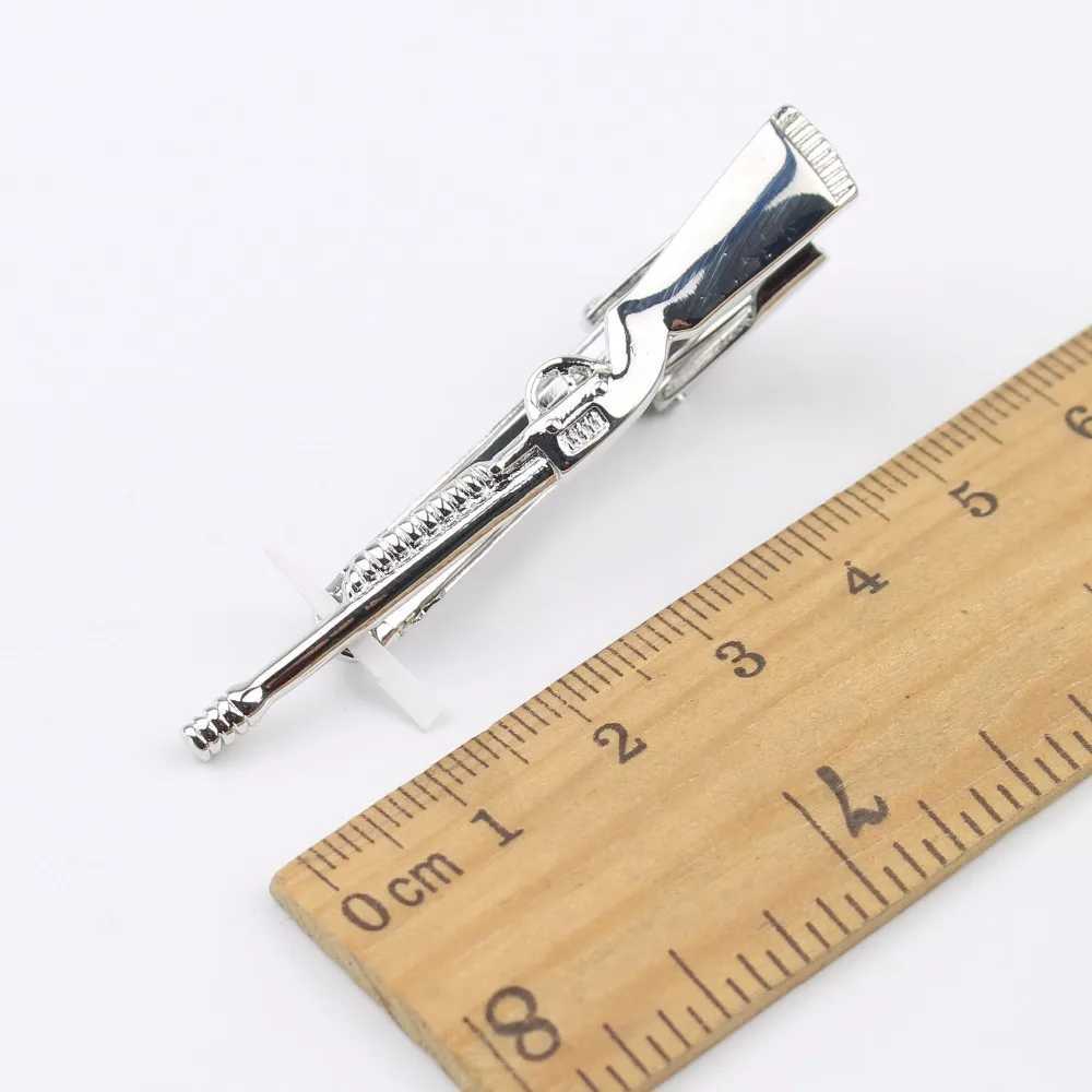 Jewelry cute beard gun tie clip gentleman bullet tie clip vintage necklace tie clip W250111