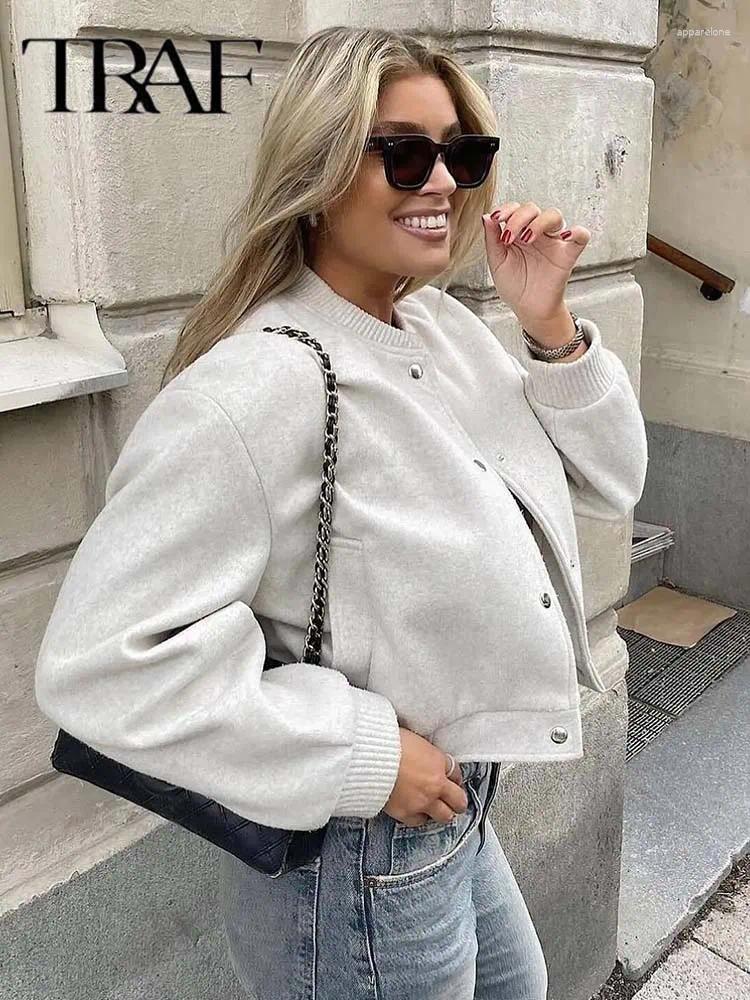 Womens Jackets Women Autumn Jacket 2024 Fashion Soft Cloth For Casual Coat Streetwear Long Sleeve In Outerwear