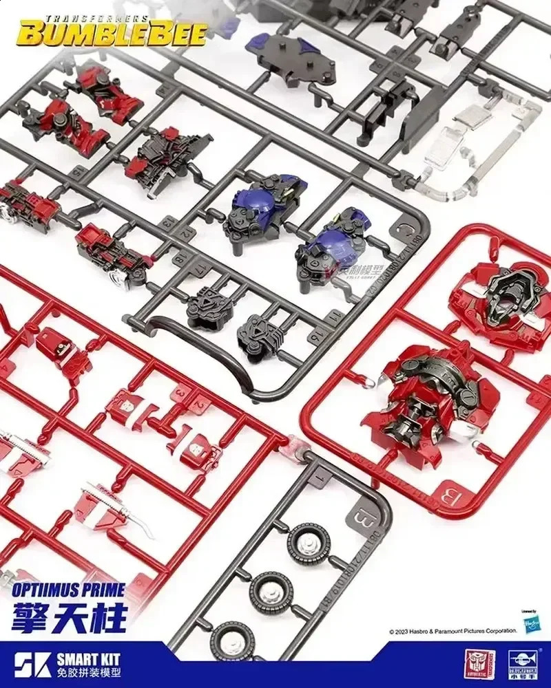 Transformations Trumpeter Optimus Prima Bumblebes Movie Series Figure Kit Assembly Toy Anime Action Figures Kids Birthday Gift 240902