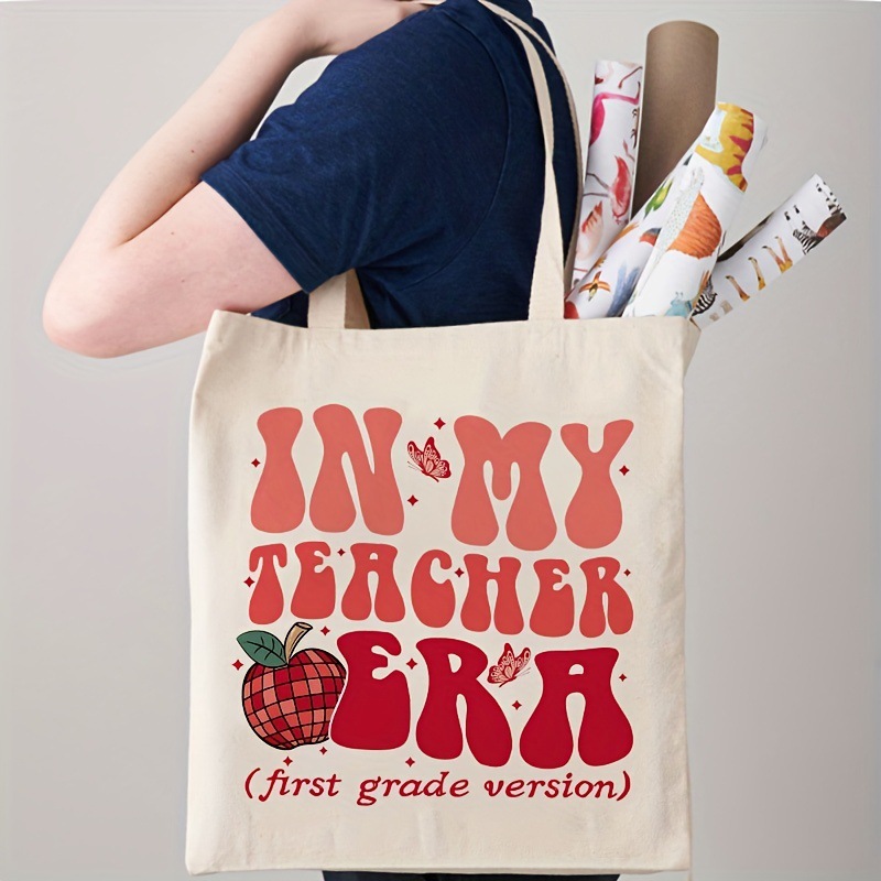 Designers Shoulder Tote Trendy Fashion Cute Print Canvas Bag Stylish