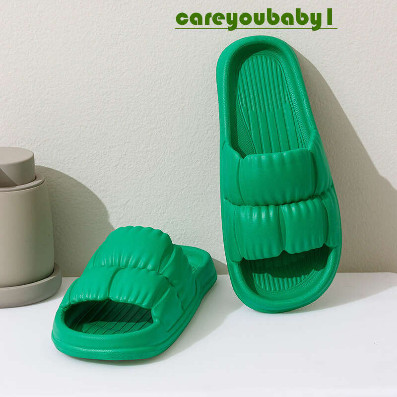Thick Sole Flat Bottom Bathroom Home Slippers Fashion Soft Sole EVA Indoor Women Sandals Summer Non Slip Slippers Tg22 4B1