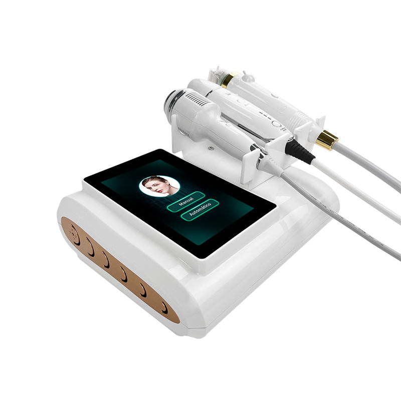 Hot Selling RF Microneedle Non-invasive Handle and Cold Hammer Skin Tightening Wrinkle Removal Scar Removal Beauty Machine