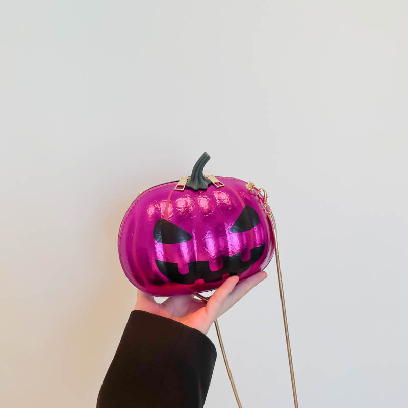 Women Fashion Shoulder Pumpkin Halloween Crossbody Bag Versatile Free shipping dh5727163