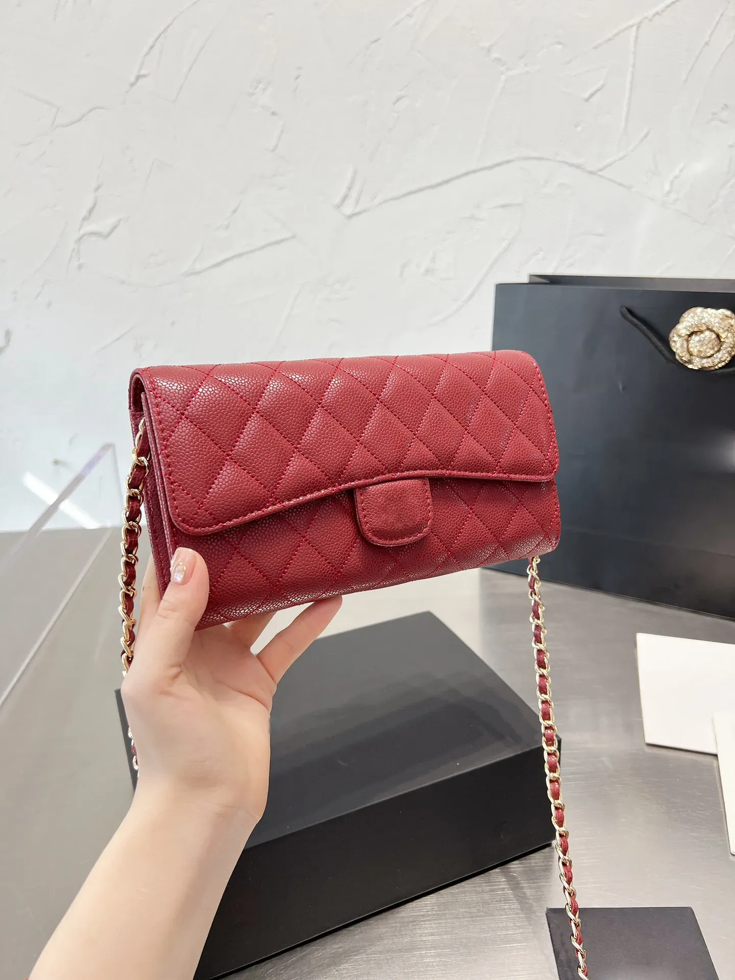 bag designer Small crossbody leather shoulder bags small designers bags real leather Handbags chain Cosmetic messenger Shopping shoulder bag Totes lady wallet