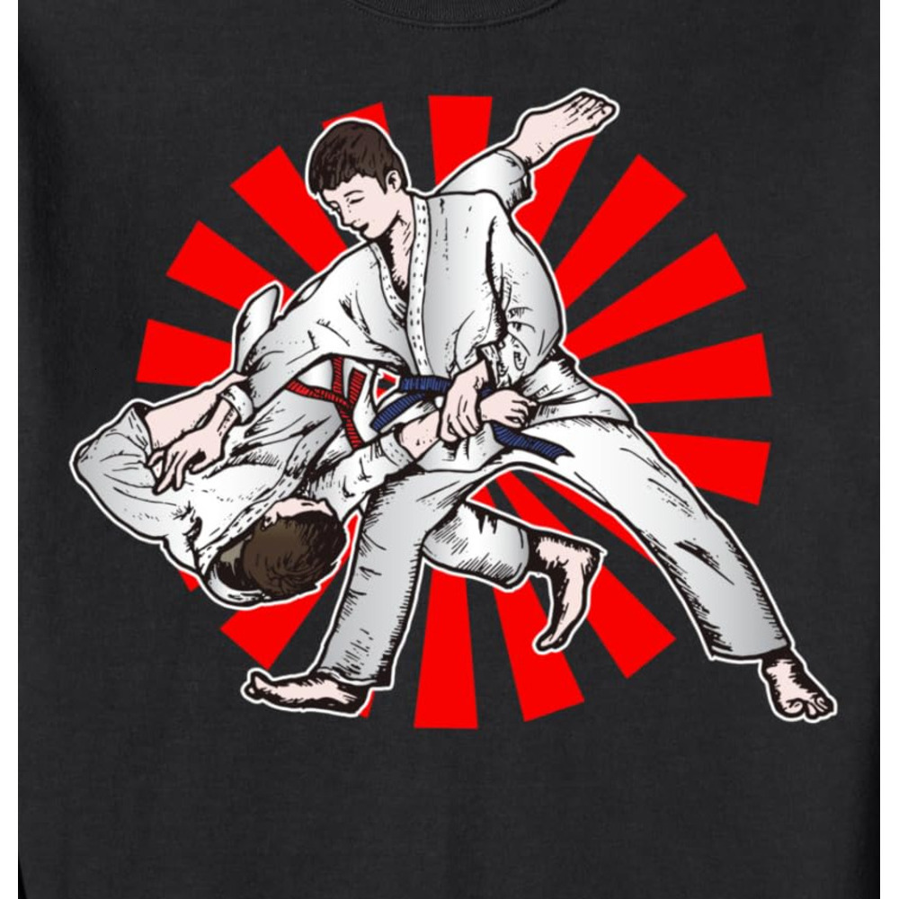 Long Sleeve Shirts for Men sweatshirt Humorous Martial Arts Sport Judo, Judo Player Gift Sweatshirt Streetwear Casual tops clothes