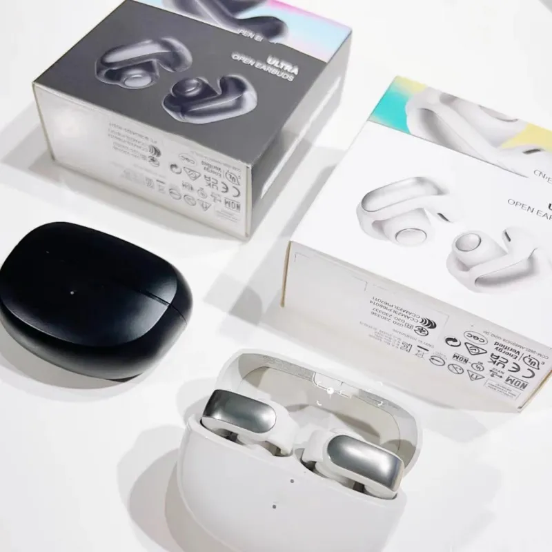 Earphone Bluetooth Wireless Open Earphones Sports Headphone In-Ear Ultra Headphone Touch Control for Phone ipai