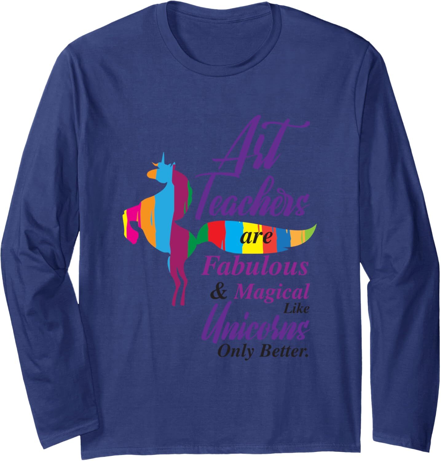 Long Sleeve Shirts for Men sweatshirt Art Teachers are Fabulous Magical Funny Gift Tee Streetwear Casual tops clothes