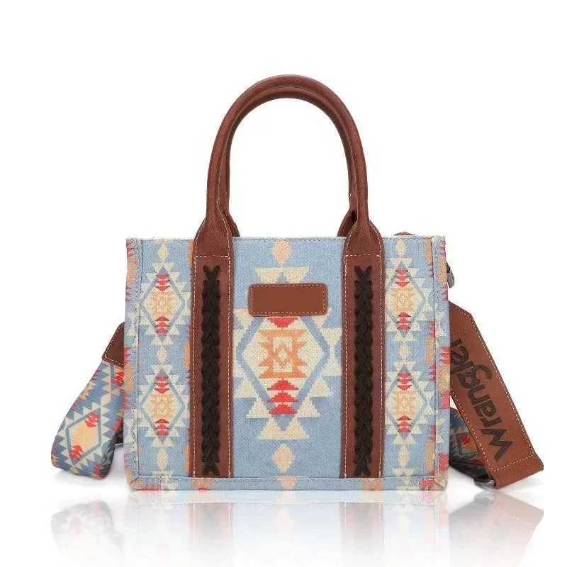 Bohemian Aztec Women's Handbag - Stylish Shoulder Tote for Travel, Shopping