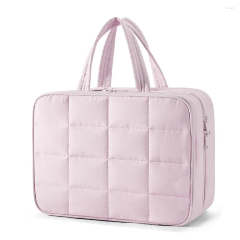 Free Shipping Cosmetic Bags Handle Travel Toiletry Bag Lightweight Large Capacity Fluffy Makeup Women Storage Designer Bag Luxury Bag Tote Bag
