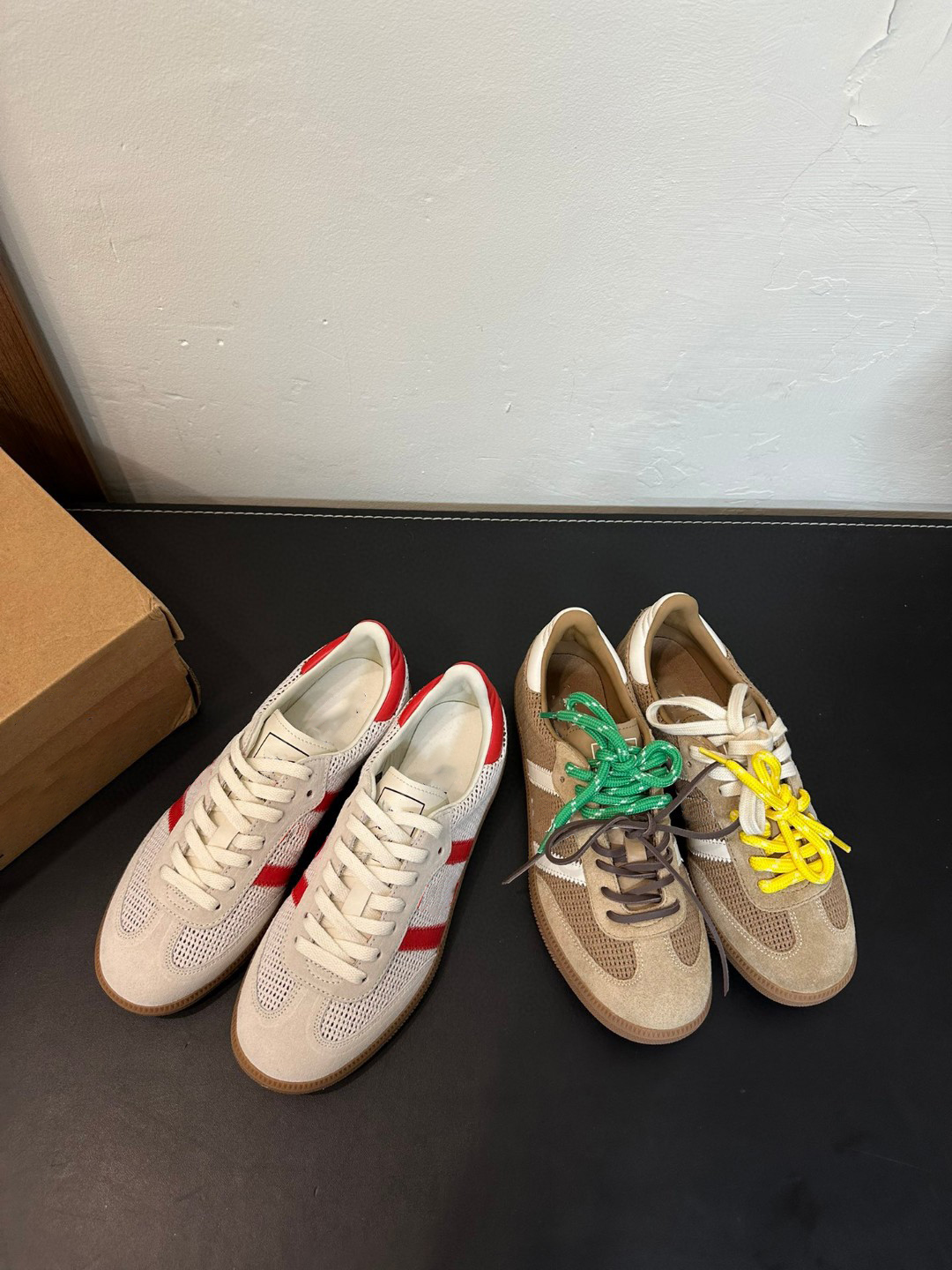 10A High Quality Top Designer Brands Sneakers Vintage Suede Slippers Fashion Shoes Sneakers Casual Shoes Leather Women's Men's Platform Sneakers Dayremit with Box