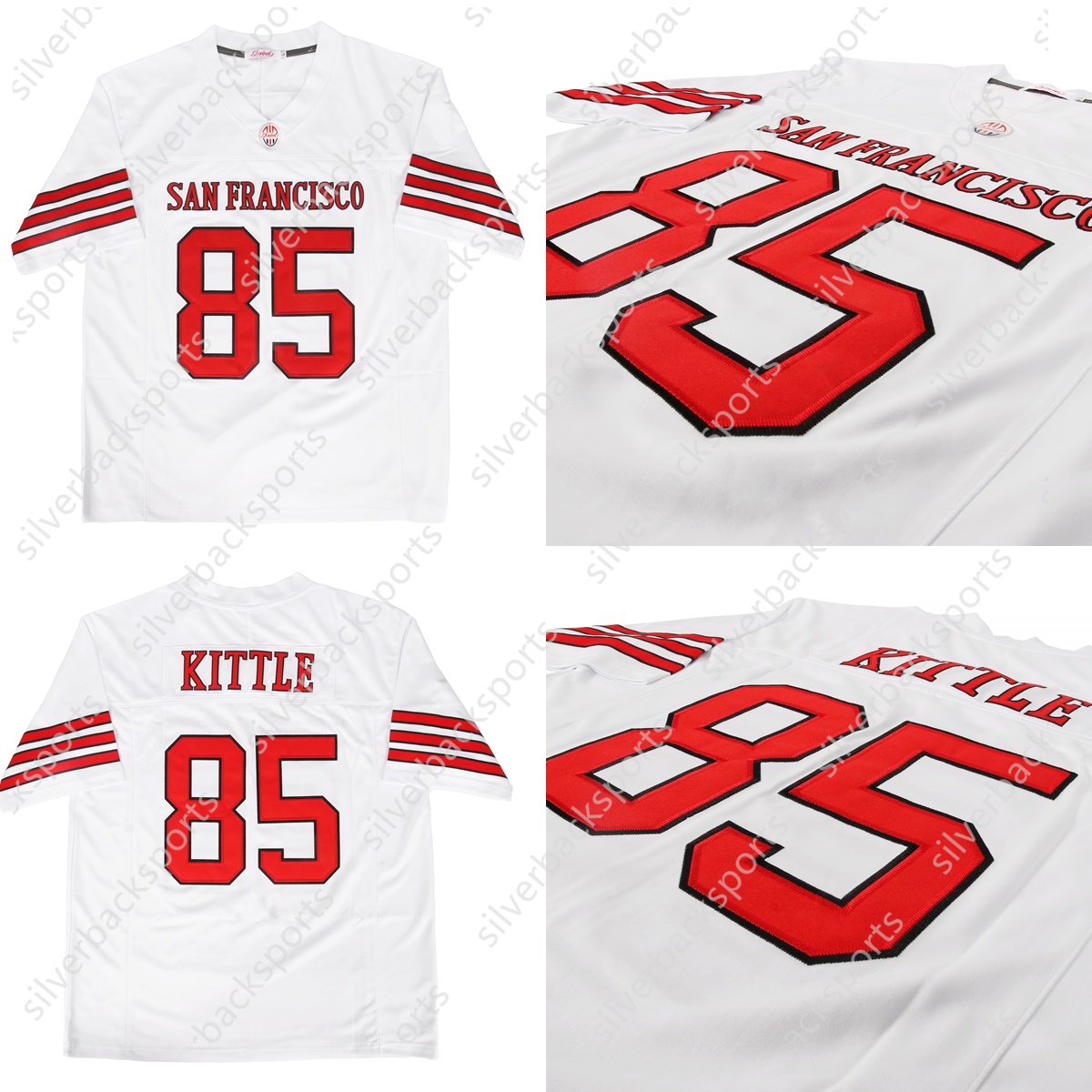 Mens/Youth Personalized Football ed Jerseys Any Name Number 85 George 5 Trey 23 Christian 13 Brock Jersey This baseball uniform is a quick-drying cust