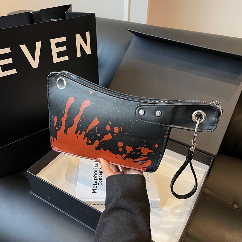 Creative Personality Fashion Niche 2024 New Spoof Halloween Portable Crossbody Bag dh910320090