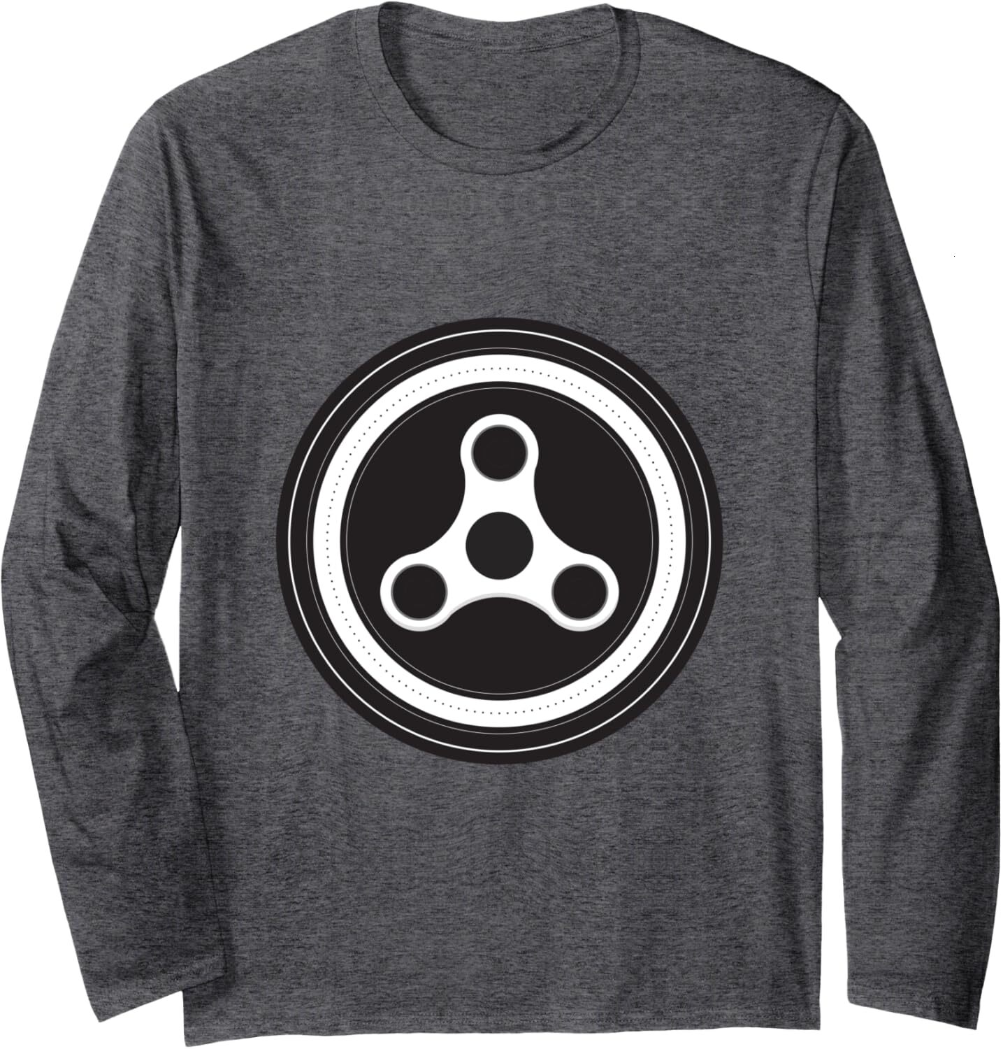 Long Sleeve Shirts for Men sweatshirt Spinners Fan Club, Fidget Spinner cool, trendy, gift Long Sleeve Tee Streetwear Casual tops clothes