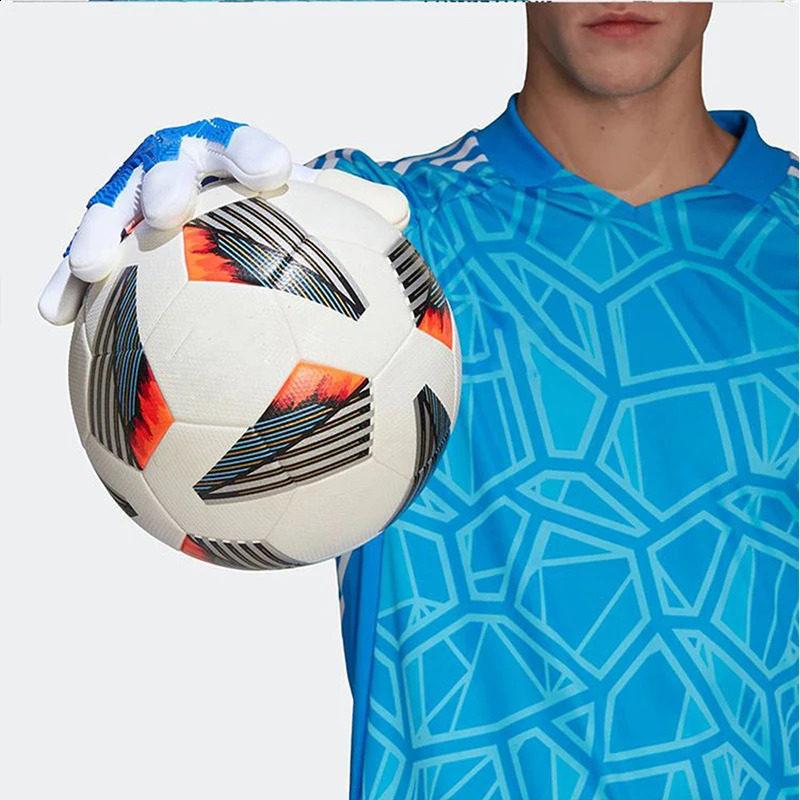 s Adults Goalkeeper Gloves Goalie Gloves Thicken Latex Football Soccer Anti-slip Protection Soccer ren Goalie Gloves 240828