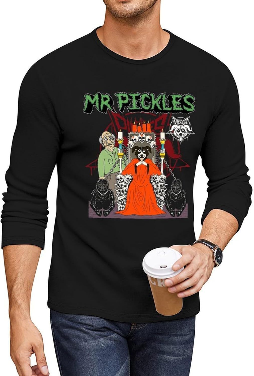 Long Sleeve Shirts for Men sweatshirt Shirt Autumn Casual Crewneck Pullover Sweatshirt Streetwear Casual tops clothes Simple and comfortable