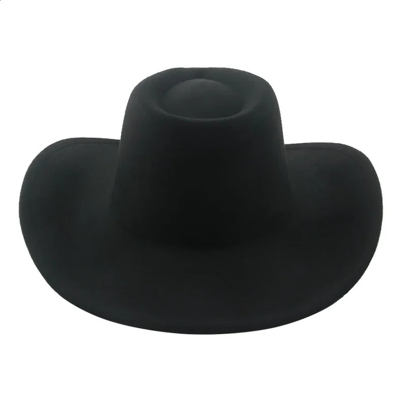 Womens denim hat mens solid Panama wide brown casual western denim girl khaki black jazz hat Sombrero Hombre Sombreros 240909