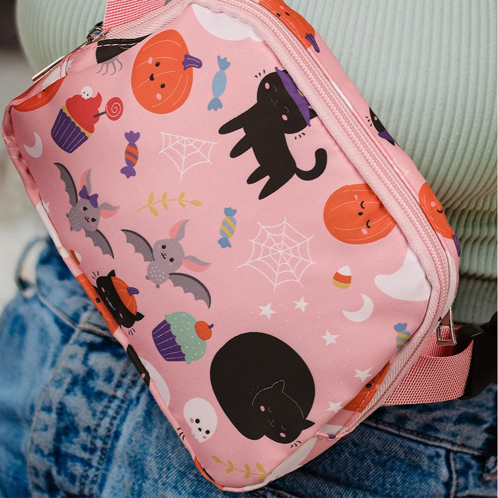 2025 Designer Shoulder 3 Halloween Trendy Pumpkin Crossbody Bag Portable Lightweight Free shipping