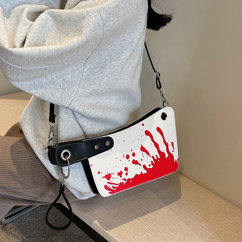 Creative Personality Fashion Niche 2024 New Spoof Halloween Portable Crossbody Bag dh910320090