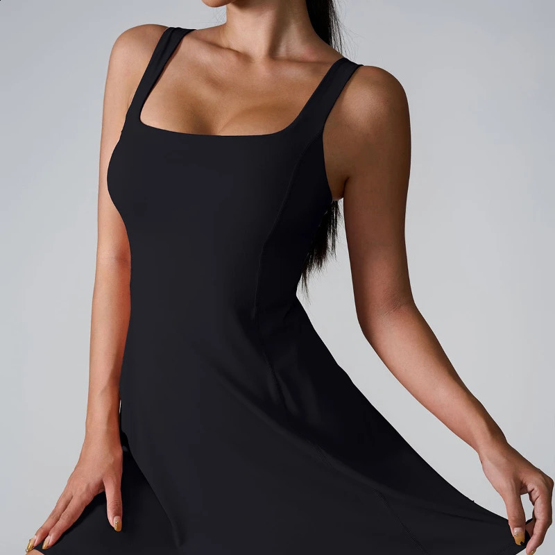 Women Slim Sexy Tennis Dresses Simplicity Fashions Short Permeability Quick Drying Skirt Fiess Workout Golf Sportswear 240902