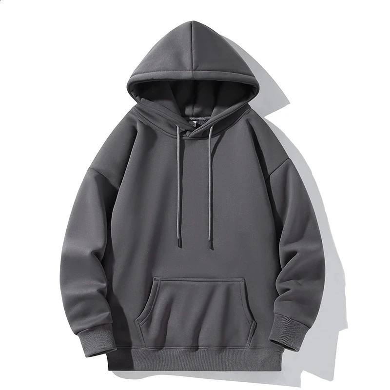 6-Color Autumn Hoodie Mens Fashion Hoodie Sportswear Mens Street Clothing Hip Hop Loose Zipper Hoodie Mens Pocket Hoodie M-3XL 240909