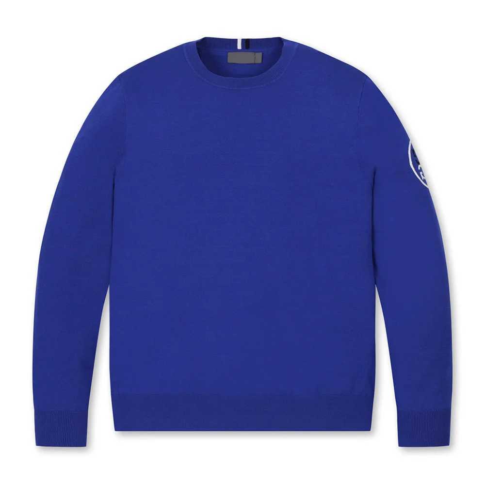 Selected high-quality mens warm knit sweaters! Golf! New autumn trend luxurious warm pull clothing brand design W240909