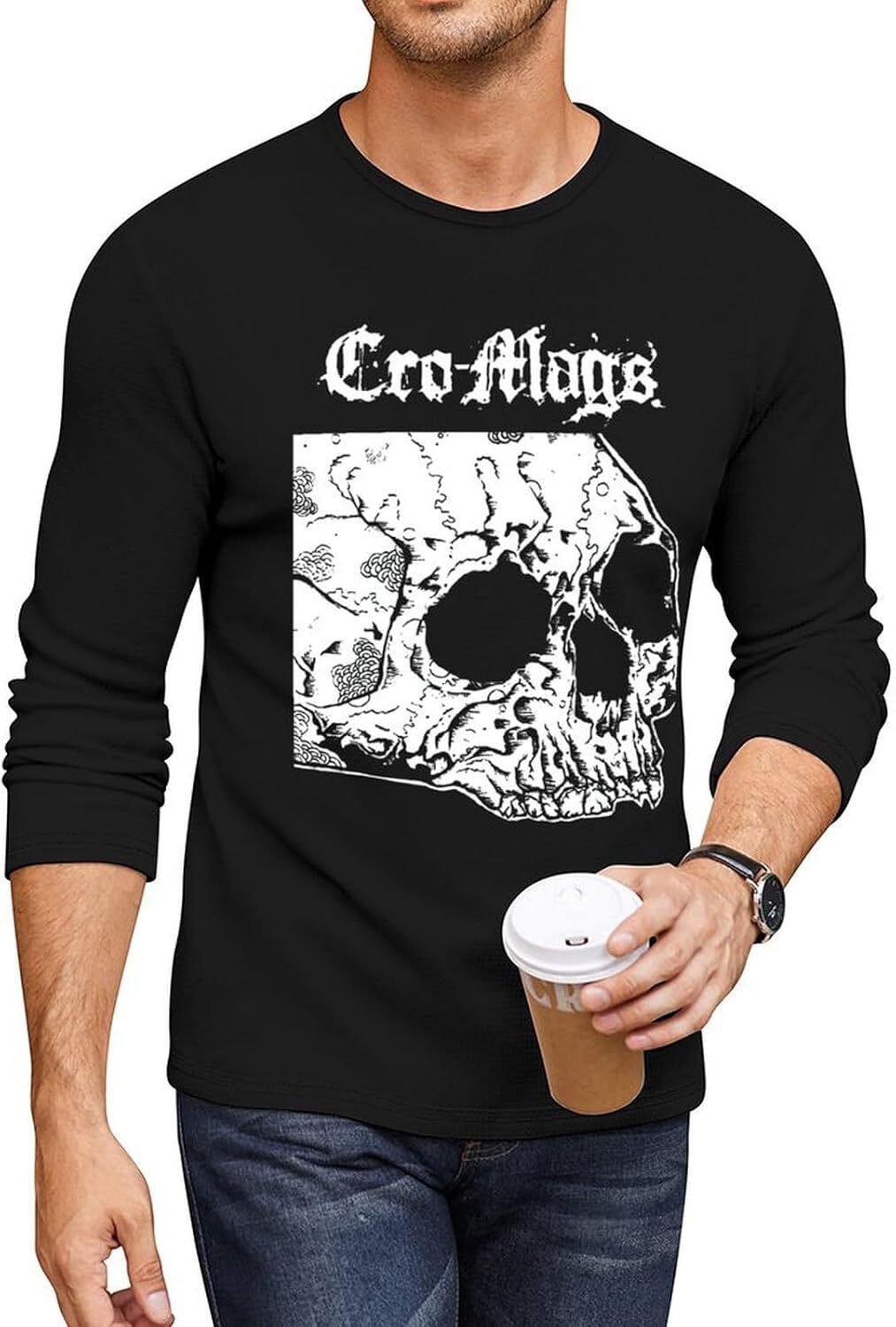 Long Sleeve Shirts for Men T-Shirt Autumn Casual Crewneck Pullover Sweatshirt Streetwear Casual tops clothes trend