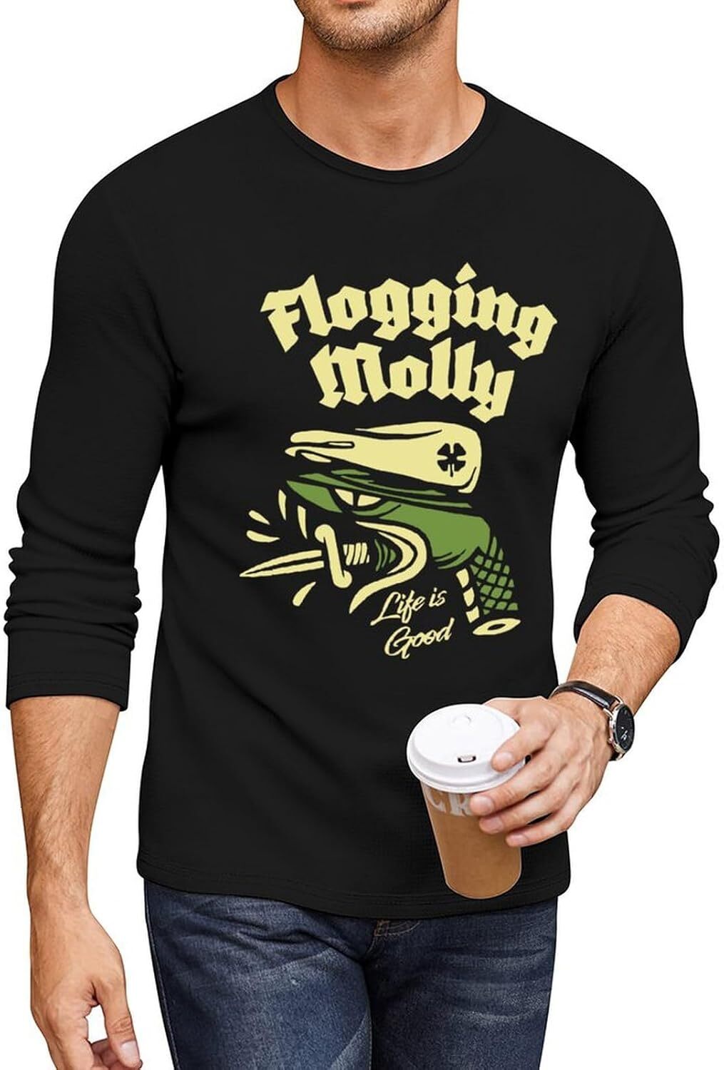 Long Sleeve Shirts for Men sweatshirt Shirt Autumn Casual Crewneck Pullover Sweatshirt T shirt Streetwear Casual tops clothes trend Cool