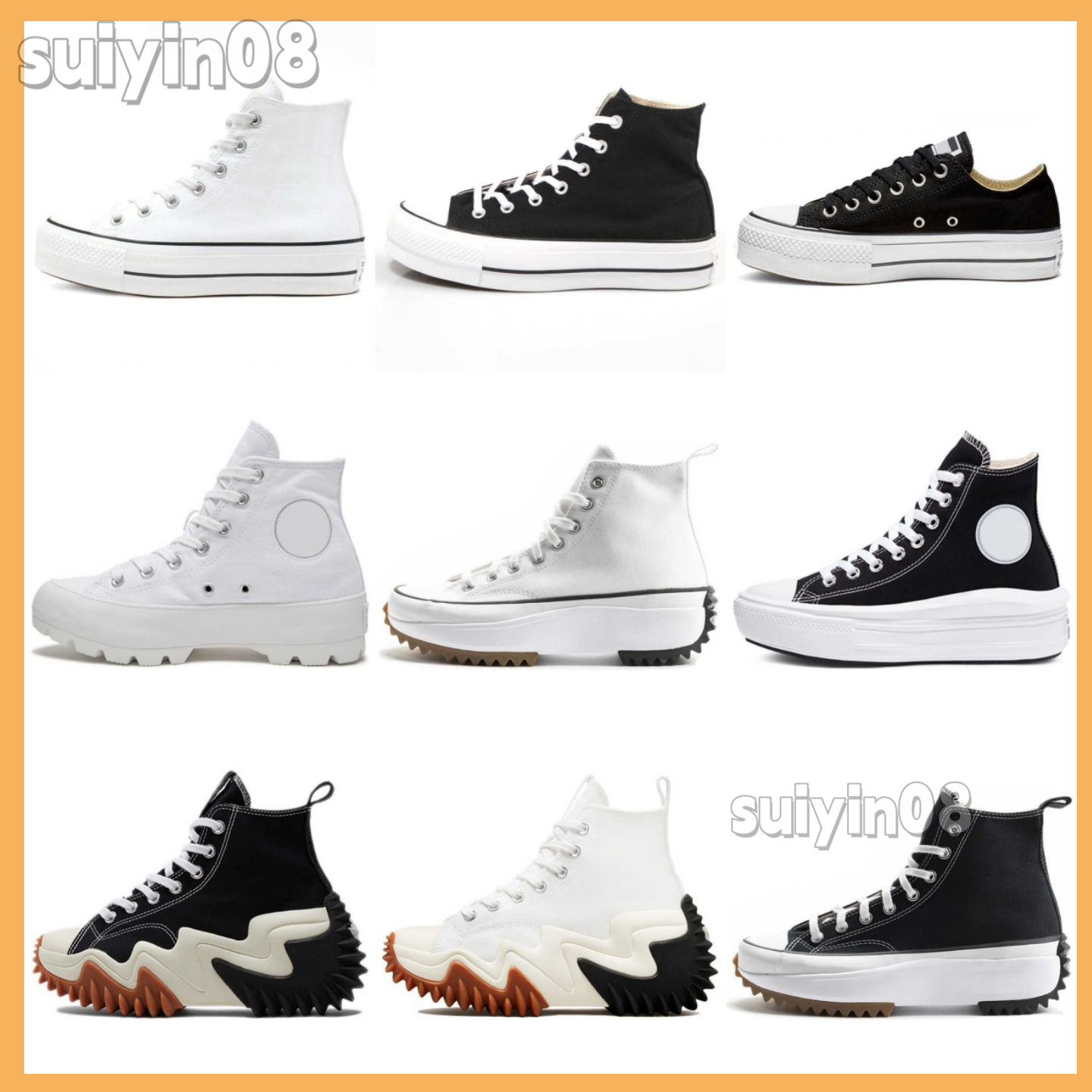 designer Chucks Canvas Shoes Men Women Platform Shoes Classic Designers Black And White High Top Low Top Motion shoes Casual Shoes Running Shoes